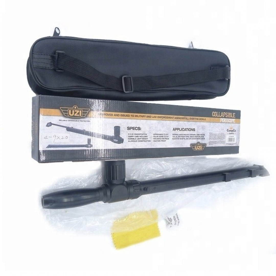 Ayarlanabilir 4x9x20 Büyütme Zoomlu  Hafif Alüminyum Katlanabilir El Taktik Periskop