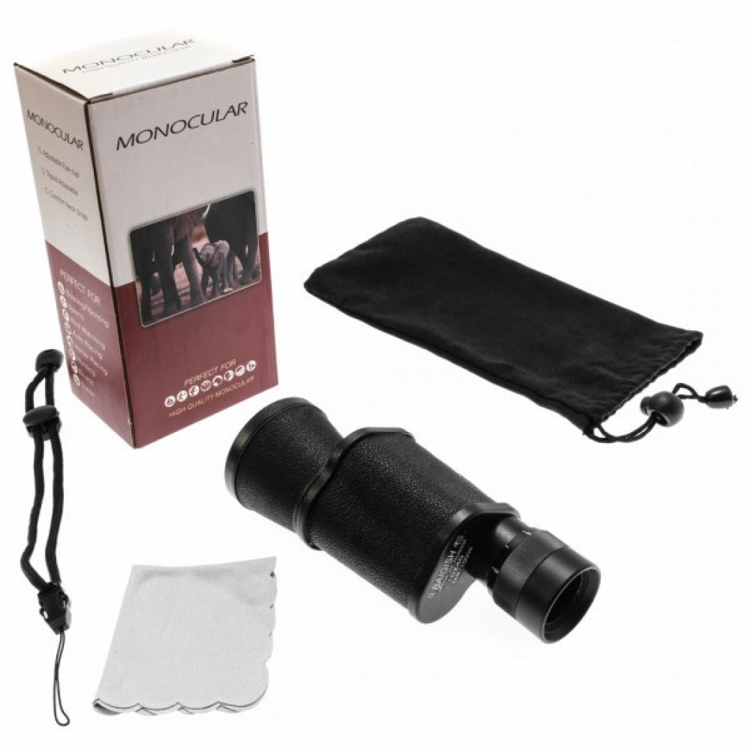 10x40 Metal Deri Kaplamalı Rus Modeli Monoküler Dürbün