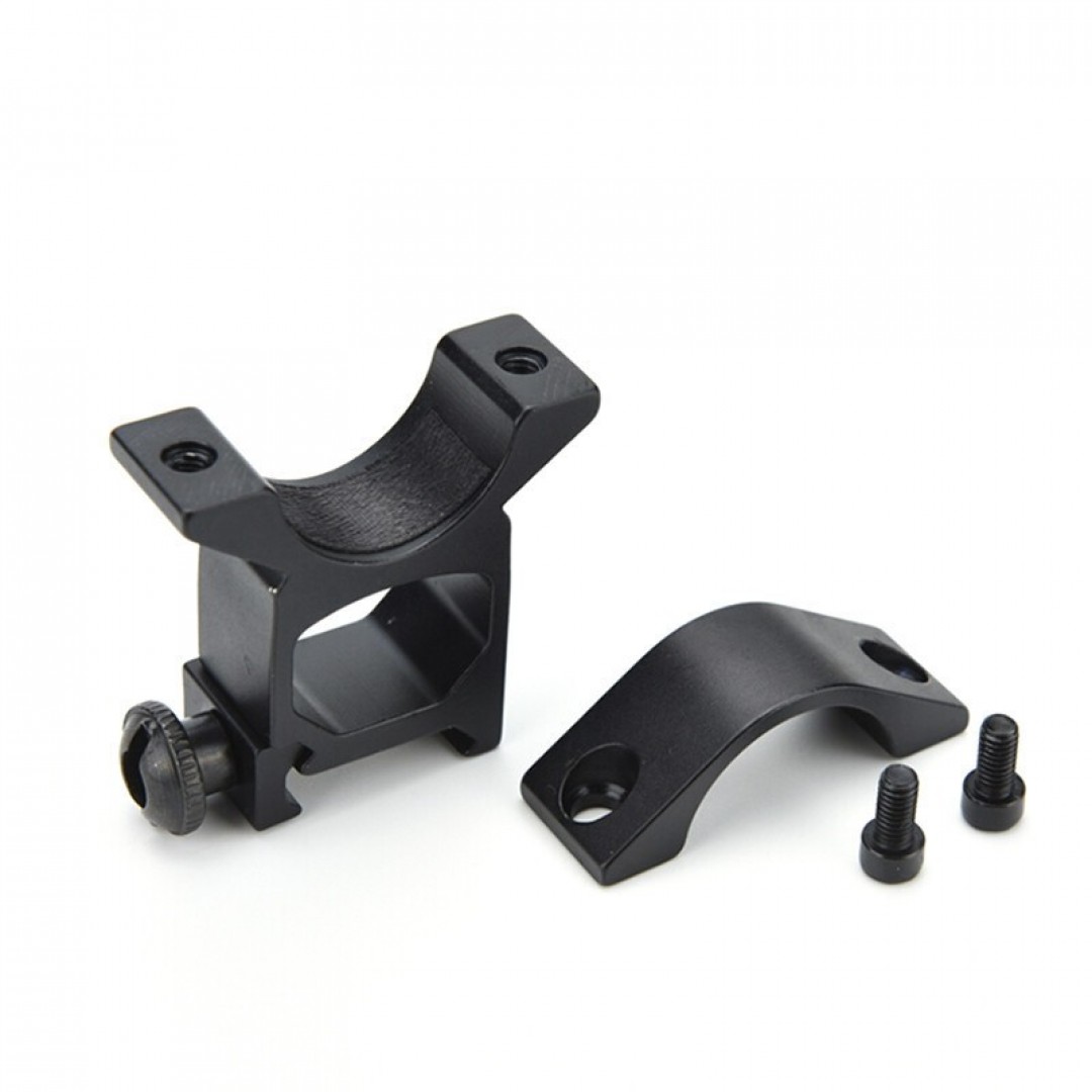 Tüfek Dürbünü Lazeri Montaj Kelepçesi Çelik Alaşım 22mm