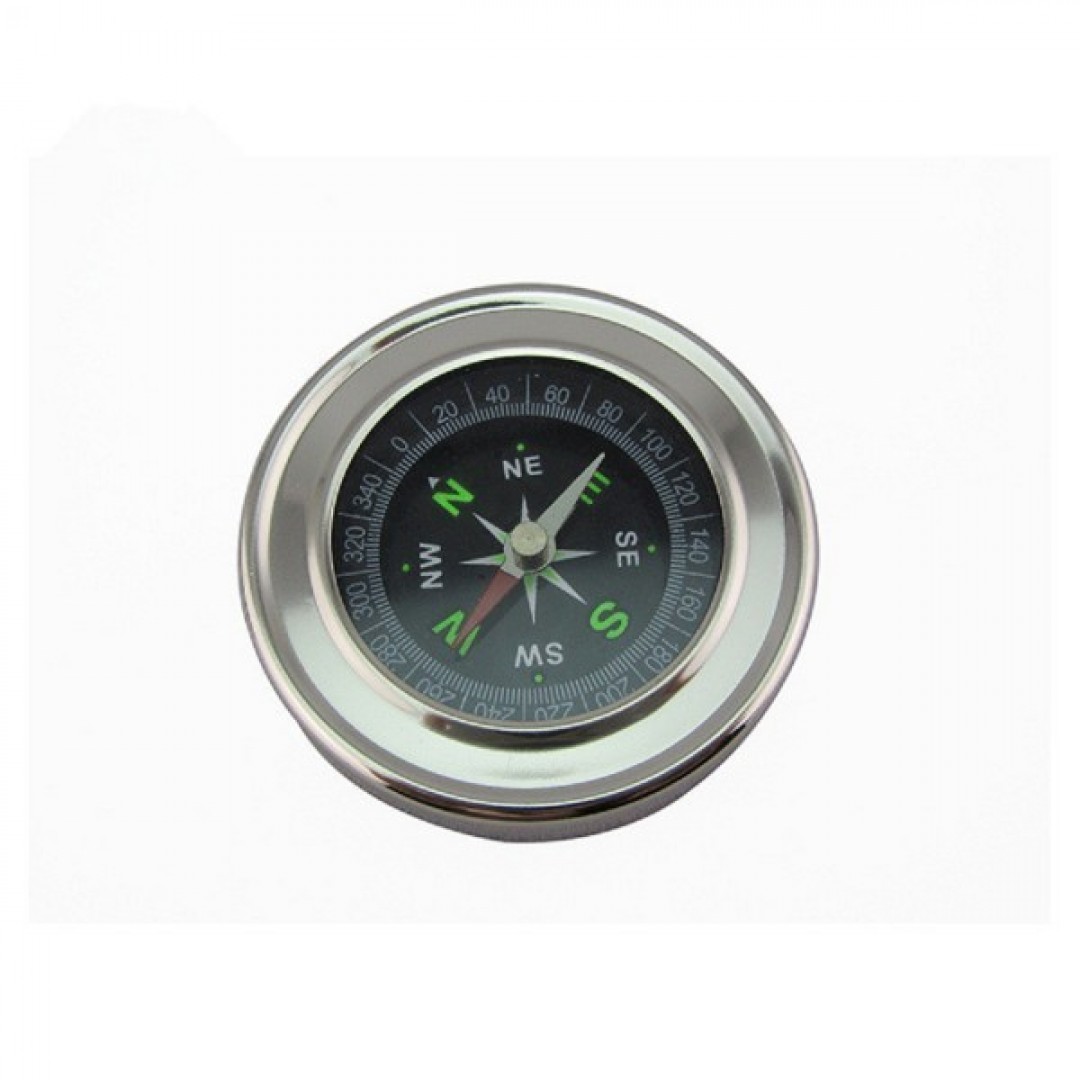 Yuvarlak Metal Kasa Dayanıklı Pusula 60mm
