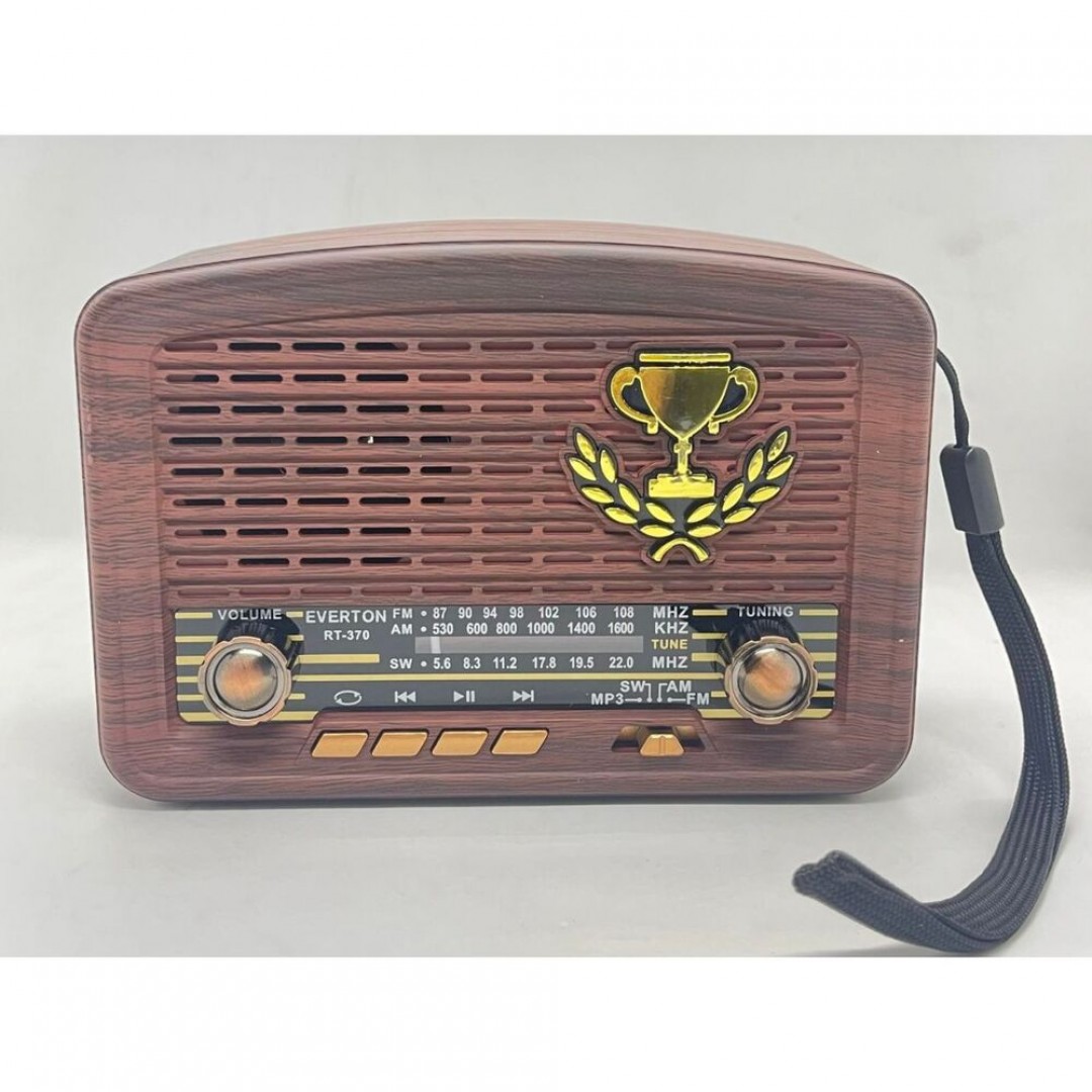 Everton Rt-370 Usb-sd-fm-bluetooth Destekli Nostaljik Radyo