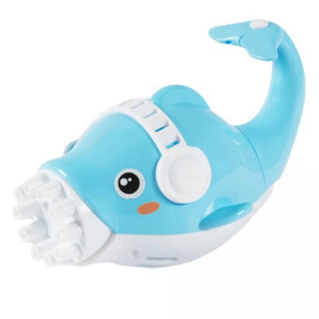 Eğlenceli Balık Figürlü Köpük Baloncuk Tabancası Pilli