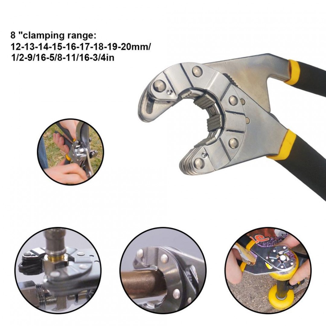 Açık Ağızlı 14 İn 1 Çok Fonksiyonlu Akıllı İngiliz Anahtar Universal Wrench