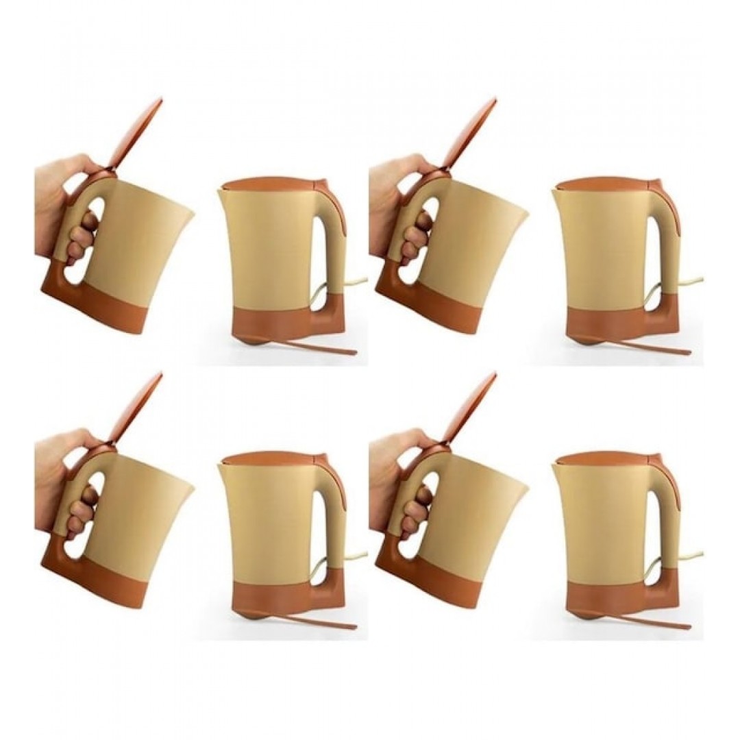 Mini Plastik Elektrikli Su Isıtıcı Kettle 220v Kahve Makinesi