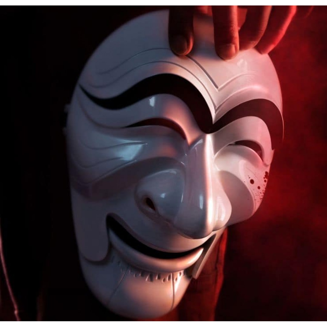La Casa De Papel Kore Mask - Kalamar Mask Yeni Versiyon